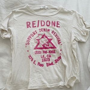 RE/DONE graphic tee